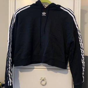 Adidas crop hoodie